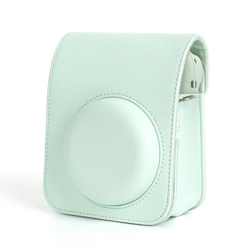 For Instax Mini 12 Camera Case PU Leather Soft Protective Case Trave Bag for Fujifilm Film Camera Bag with Shoulder Strap New