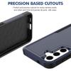 Shockproof Case For Samsung Galaxy S25 FE S25Plus S25+ S25Ultra S25Edge S25FE Funda TPU+PC Dual Layer Protect Cell Phone Cover