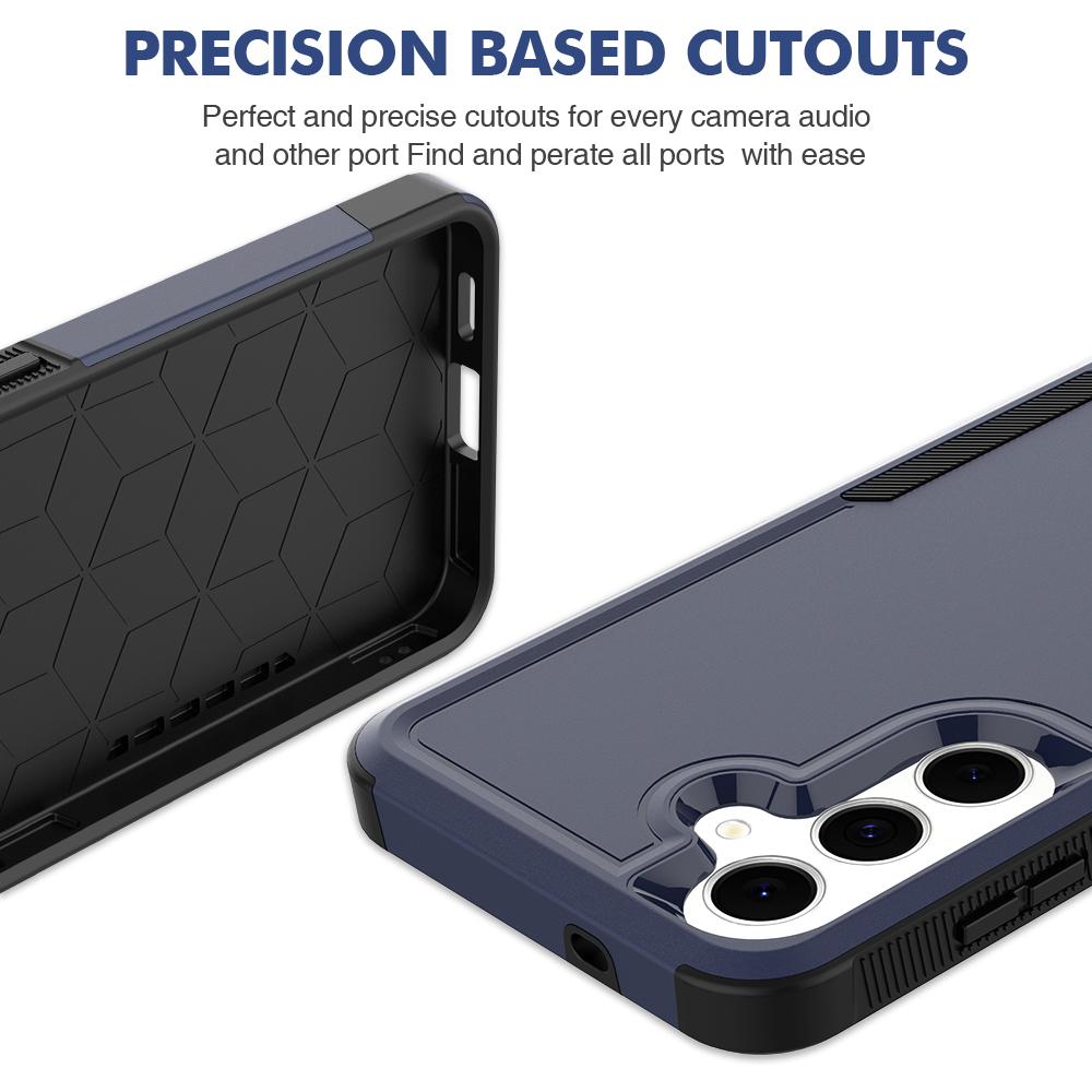 Shockproof Case For Samsung Galaxy S25 FE S25Plus S25+ S25Ultra S25Edge S25FE Funda TPU+PC Dual Layer Protect Cell Phone Cover