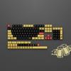 134-Key Keycap PBT DA Profile Keycaps For  61/87/96/98/104/108 Mechanical Keyboard Drunk Beer Personality for Key Caps