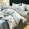60 Piece High-End Cotton High Count Cloud Satin Printed Four Piece Set