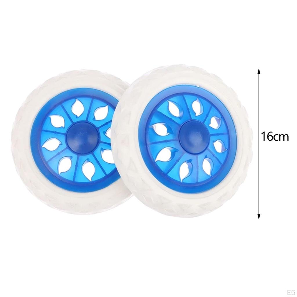 Rubber Wheels for Portable Shopping Carts and Trolleys