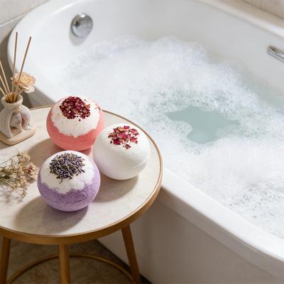 Large-sized Bath Ball, Bath Bubble Bath Tub, Bathing Ball, Girl Child Bath, Foam Essential Oil Bath Salt Ball Bath, Bath Bubble Flower