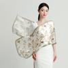 New 12 mm 100% mulberry silk fashionable and high-end shawl women's silk versatile silk scarf
