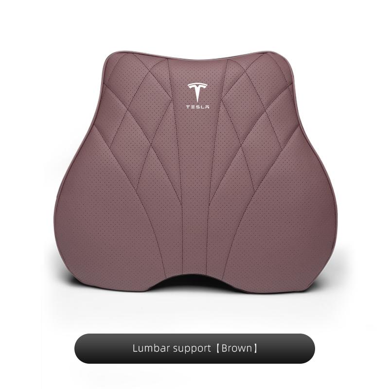 Poduszka na fotel samochodowy Zagłówek Poduszka lędźwiowa Podparcie lędźwiowe Akcesoria do Tesla Model 3 Highland Model 2023 Model S Model X Model Y