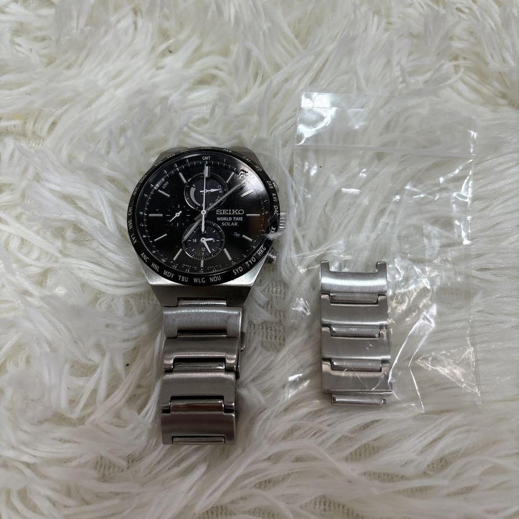 [USED] SEIKO Black Quartz Watch