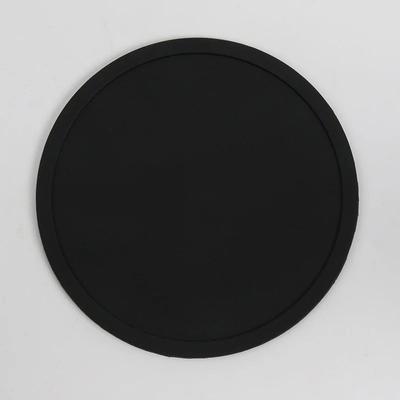 Leeseph Silikónové podložky Okrúhle podložky pod nápoje, nápoje, kávu, čaj. Žiaruvzdorná podložka pod sklo, podložka pod šálku