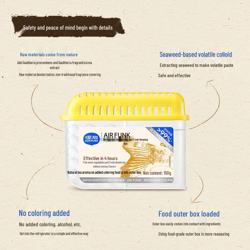 Air Funk Refrigerator Deodorizer & Freshener