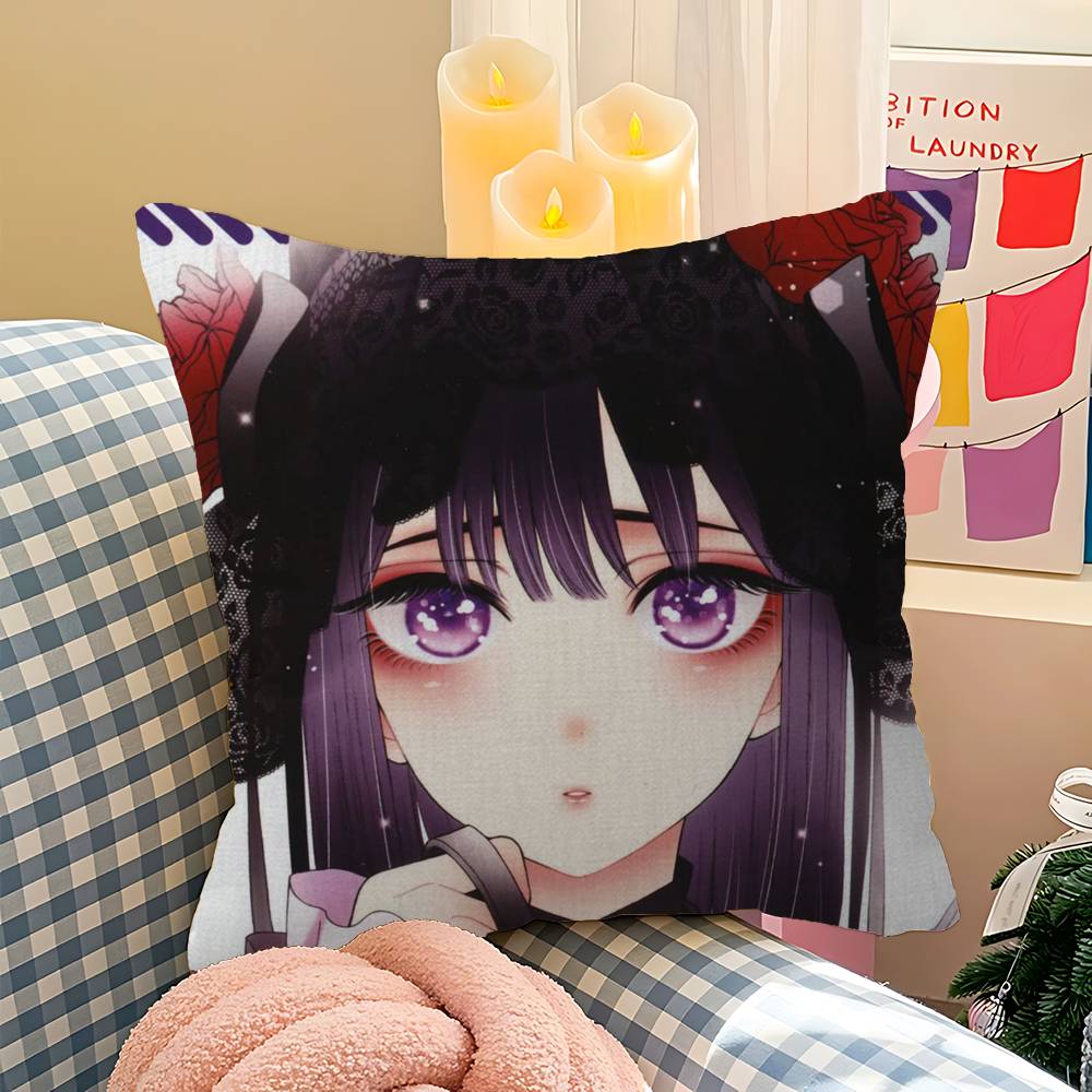 Kawayii My D-dress Up Darling Pillow Cushion Cover Pillowcase Living Room Sofa Home Decor Customized