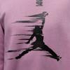 Jordan Brooklyn Fleece Logo Outdoor Casual Sports Crewneck Sweatshirt Women Sweatshirt Orchid-Purple FV7174-522