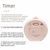 Silent Pause Function Visual Timer for Kids Rainbow Pattern Countdown Timer  Time Management Tool