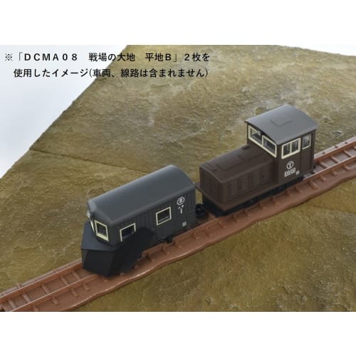 Tomytec 1/144 DioColle Combat Series DCMA10 Battlefield Urban Area B Pre-painted Plastic Model 318279