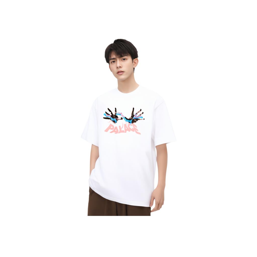 Palace Hands On T-Shirt White Unisex Tops P27TS331