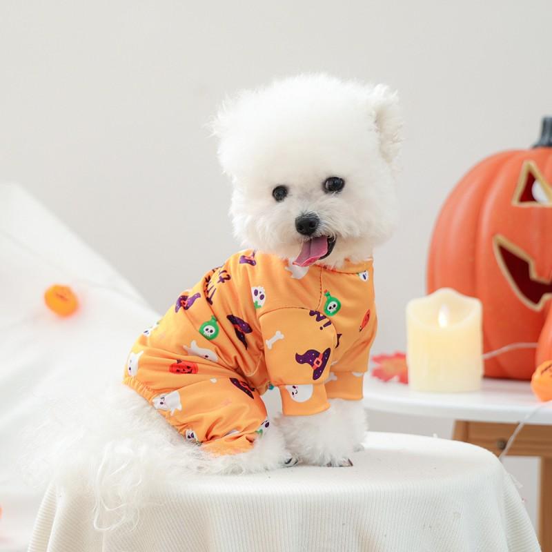 Pet Clothes Small Dogs Cats Cute Four-Legged Homewear Cartoon