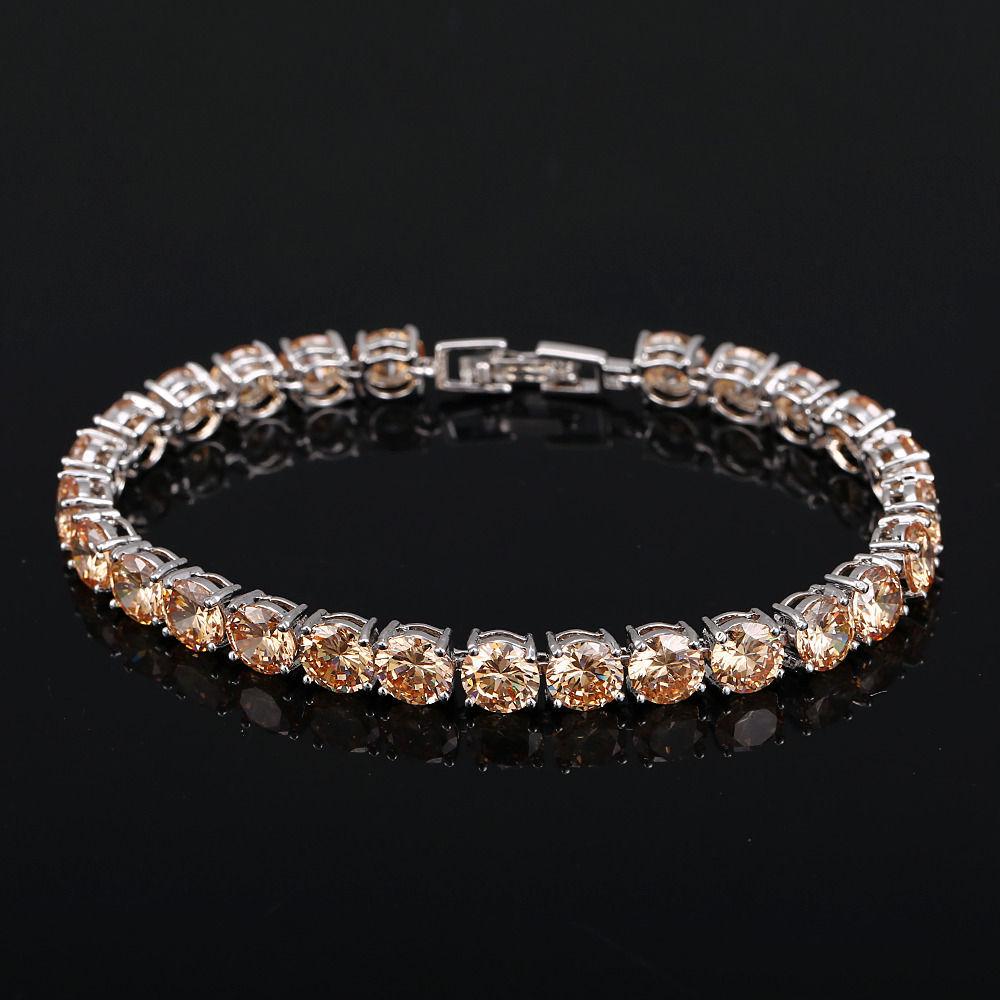 Jewelry Bracelets, Selected Zircon Exquisite Workmanship Hand Jewelry