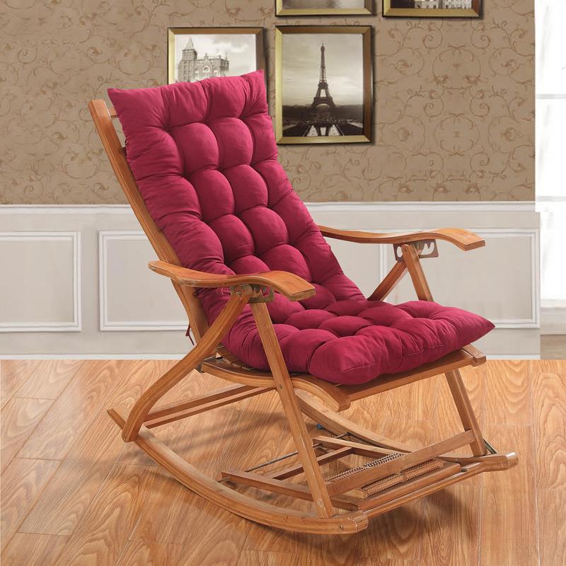Four Seasons Living Room Rattan Rocking Chair Recliner Cushion - Single Cushion, Free Home Shipping