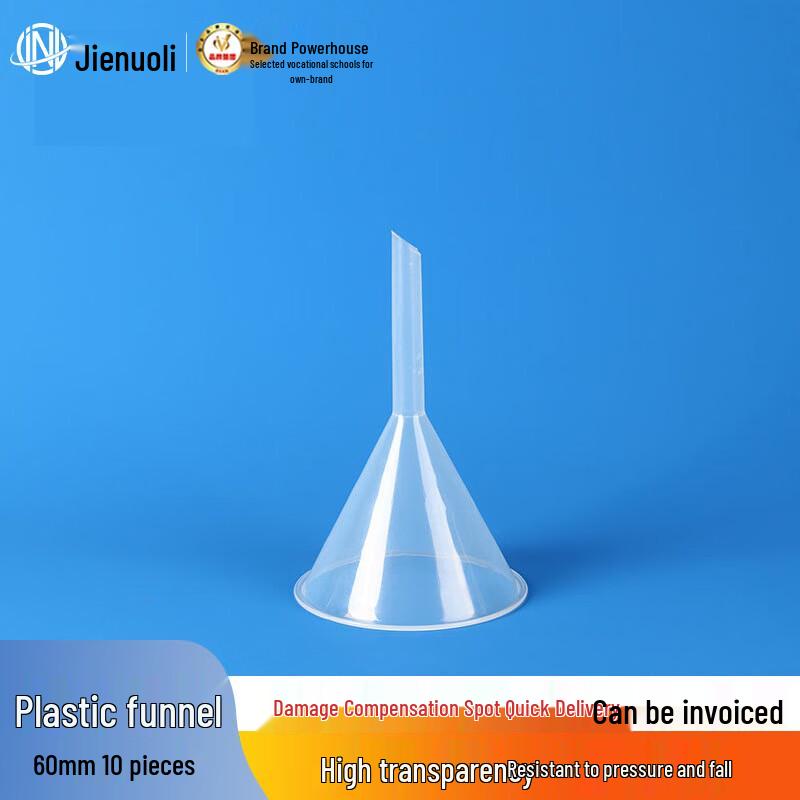 JNL Plastic Chemistry Lab Funnels