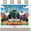 Party Backdrop Flat Monster Trucks Events Wedding Coming Ceremony Four Season Event Photo Background Front Door Decor