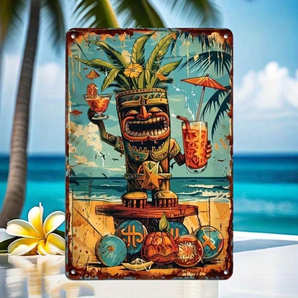 

Vintage Metal Tin Sign 20x30cm Wall Art Decor Home Kitchen Plate