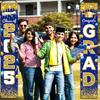 2025 Graduation Party Decorations - Congrats Grad Banner Class of 2025 Congrats GRAD Porch Sign Banner for High School and College Graduation