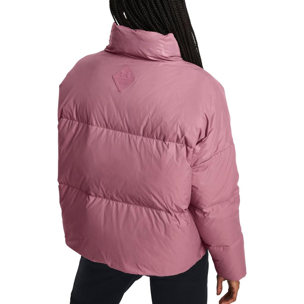 Under Armour Giacca Piumino Puffer Coldgear Infrared Donna Giacca Rosa 1378858-697