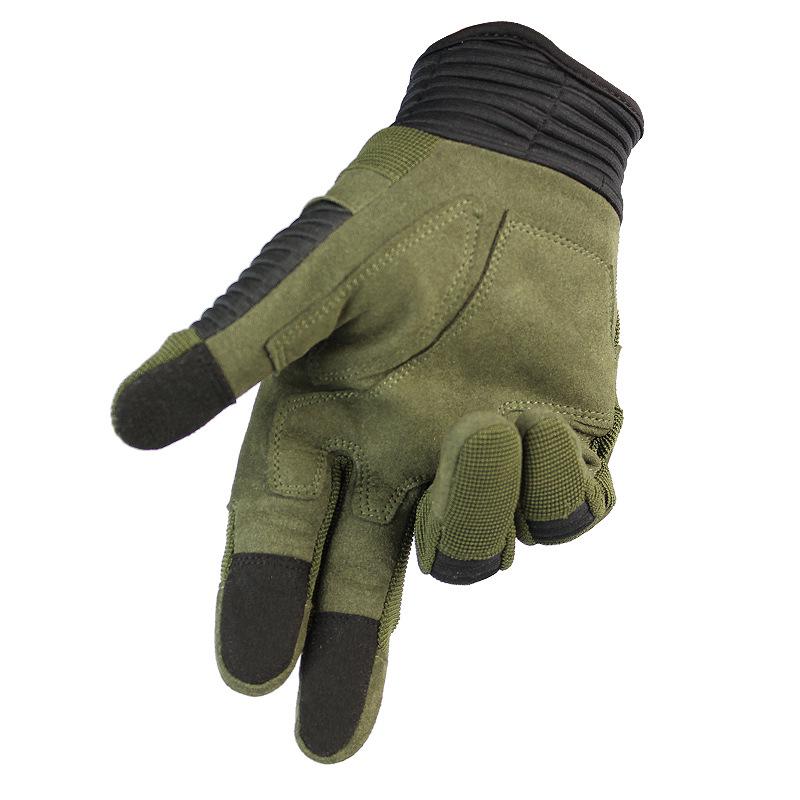 Outdoor Full Finger Touch Screen Hard Shell Tactical Gloves Rock Climbing Fitness Sports Cycling Anti Slip Climbing Wear Resistant Adults