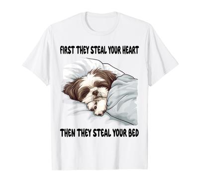 Shih Tzu Sleep Pajamas Nightgown T-Shirt