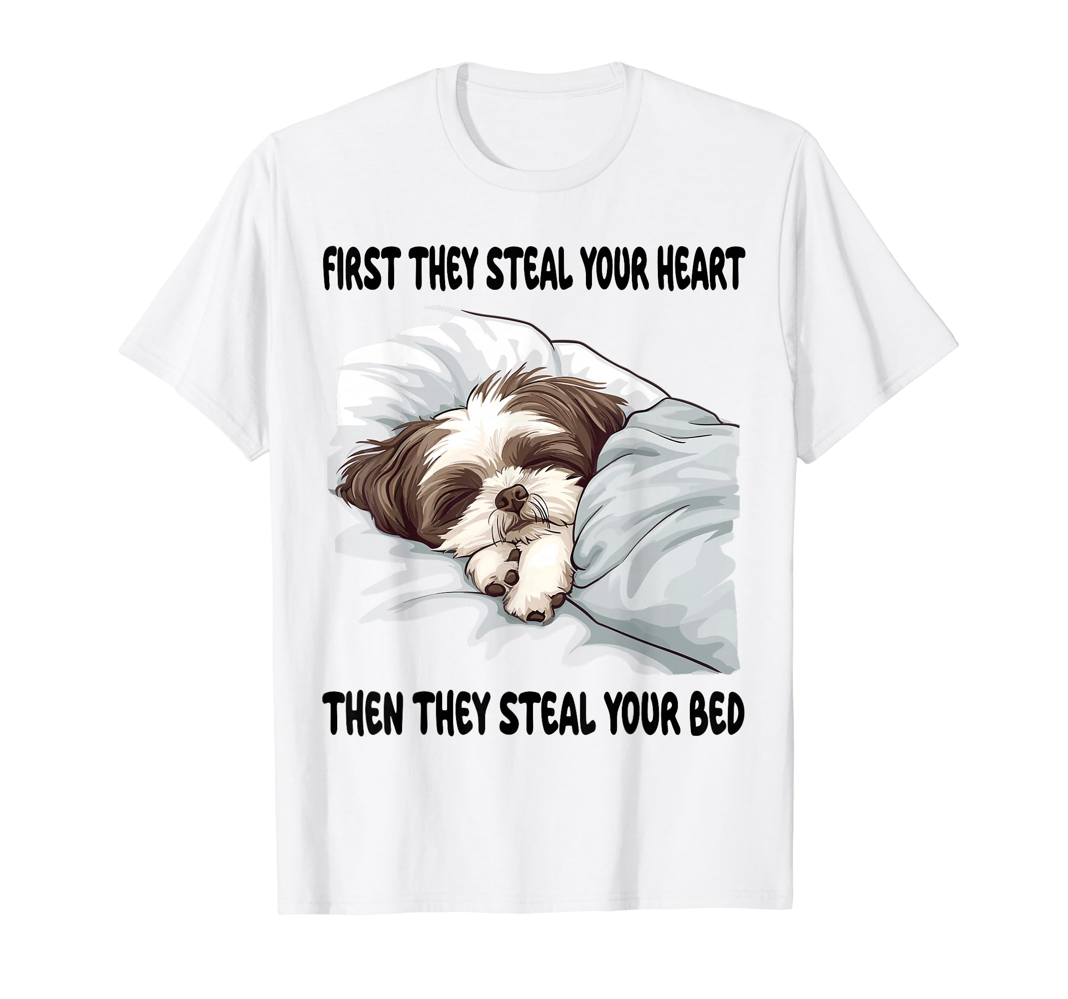 

Shih Tzu Sleep Pajamas Nightgown T-Shirt