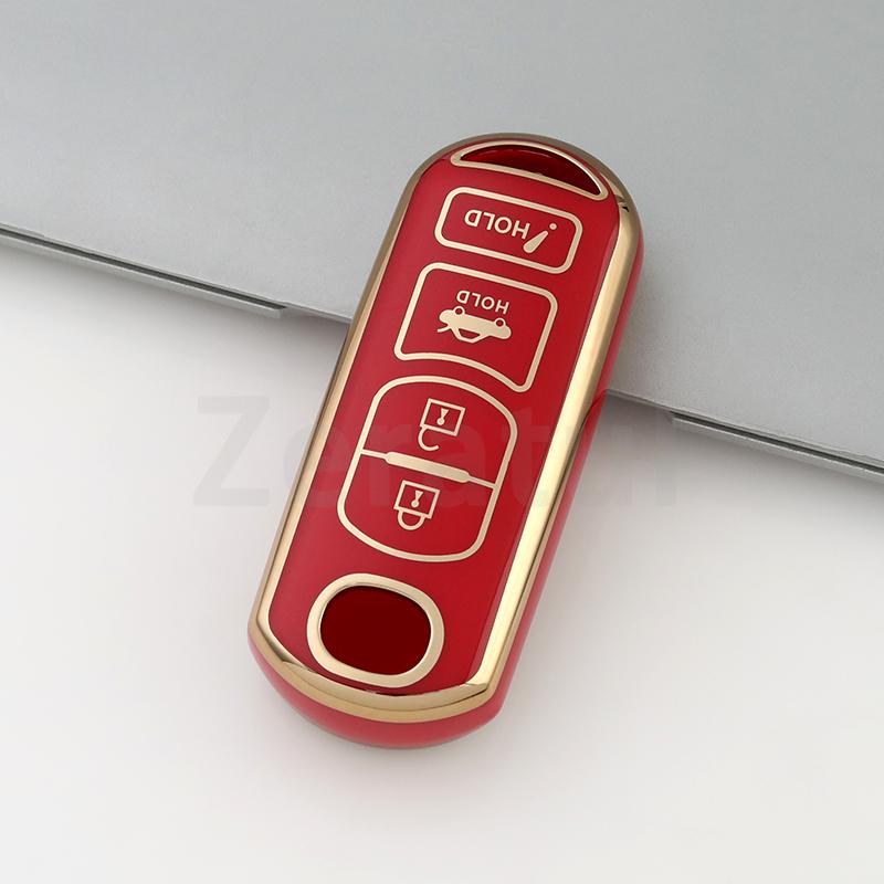 2/3/4 Buttons Tpu Car Remote Key Case Cover Shell For Mazda Cx-3 Cx3 Cx-5 Cx5 Cx7 Cx-9 Cx8 2 3 5 6 Atenza Axela Demio Keyless
