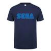Sega T Shirts Casual Cotton Short Sleeve Summer Sega Logo Tshirt Man Tops Tees LH-286