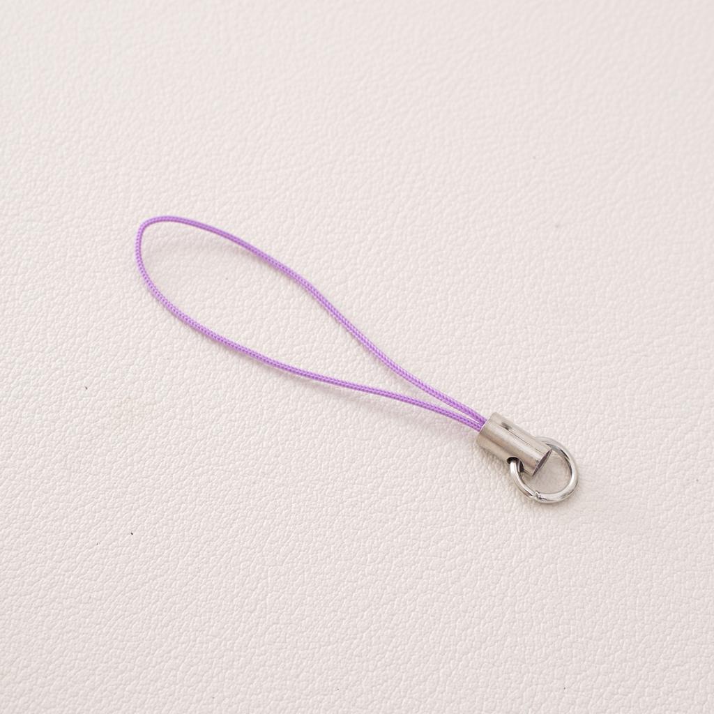 10Pcs/pack Polyester Phone Strap Lobster Clasp Phone Strap Doll String Keychain Phone Lanyard