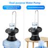 Electric Drinking Water Pump Universal Bottle Water Dispenser With Switch for Camping Kitchen Workshop Garage 1-5 Gallon Bottle