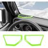 RT-TCZ A Pillar Speaker Trim Cover Ring Decoration Interior Accessories for 2018 2019 2020 2021 2022 Jeep Wrangler JL JLU (Red)