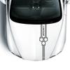 Honeycomb Sport Racing Car Hood Stickers Self-Adhesive Vinyl Decals Auto Door Body Side Styling Decoration Stickers Accessories