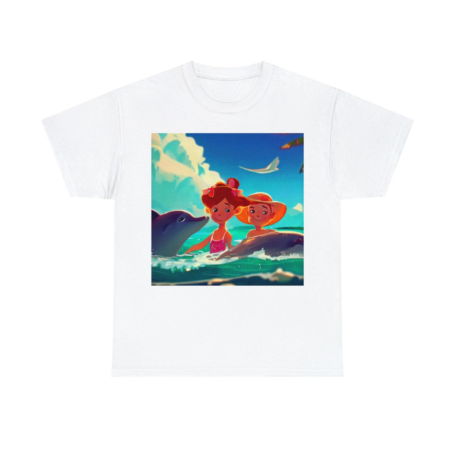 Ocean Dolphin Tee 140