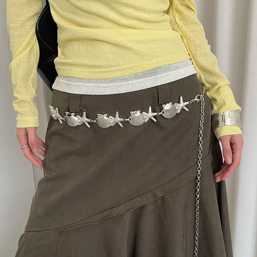 Metal Dress Belt Chains Belly Chain Tassel Body Chain Bohemian Waist Chains  Dance Performance