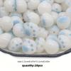 20pcs 12mm Super Cute Cat Paw Acrylic Beads Jewelry Making DIY Creative Bracelet Necklace Craft Supplies