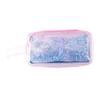 Shiny Pencil Case Transparent PVC Makeup Bag Waterproof Travel Cosmetic Bag Glitter Sequin Pouch for Pens Makeup Brushes