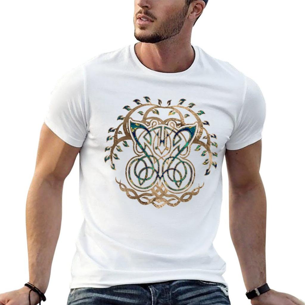 Butterfly and Tree of life Yggdrasil TShirt Unisex t shirt heavy cotton funny t shirts Unisex TShirt