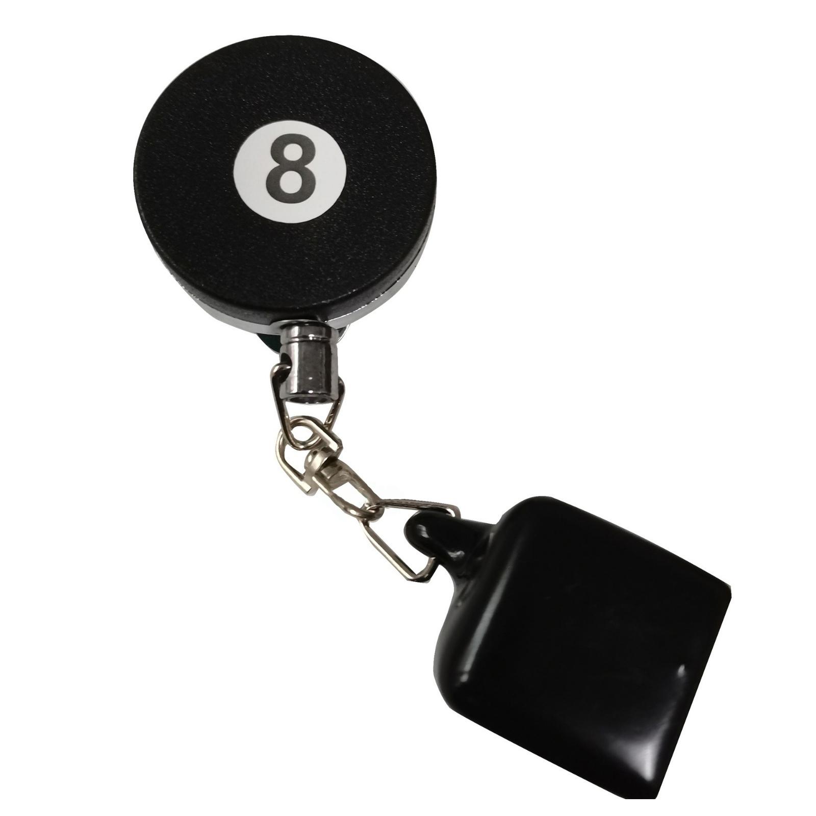 

Бильярд Снукер Пул Мел Держатель для мела Выдвижной Инструмент для снукера с зажимом для ремня Портативный держатель для бильярдного мела