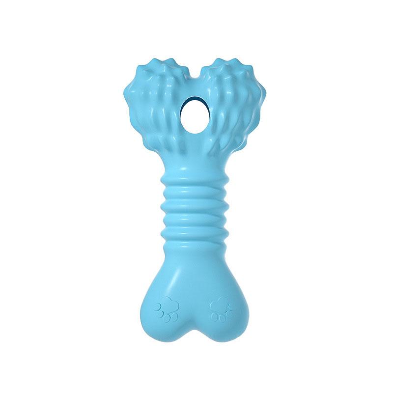 Hundeknochen Puzzle Spielzeug - Leckerli-ausgebendes Kauspielzeug für Hunde, Langlebiges Zahnreinigungsspielzeug zur Linderung von Langeweile,