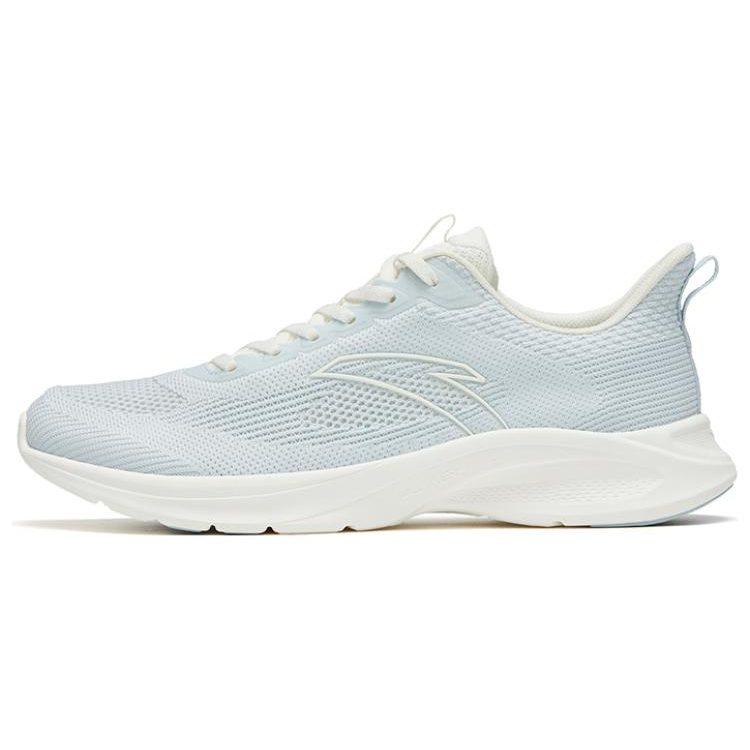 Anta Running Collection Fabric Slip Resistant, Abrasion Resistant, Breathable Low top Running Shoes Men's White Blue 112325576-4