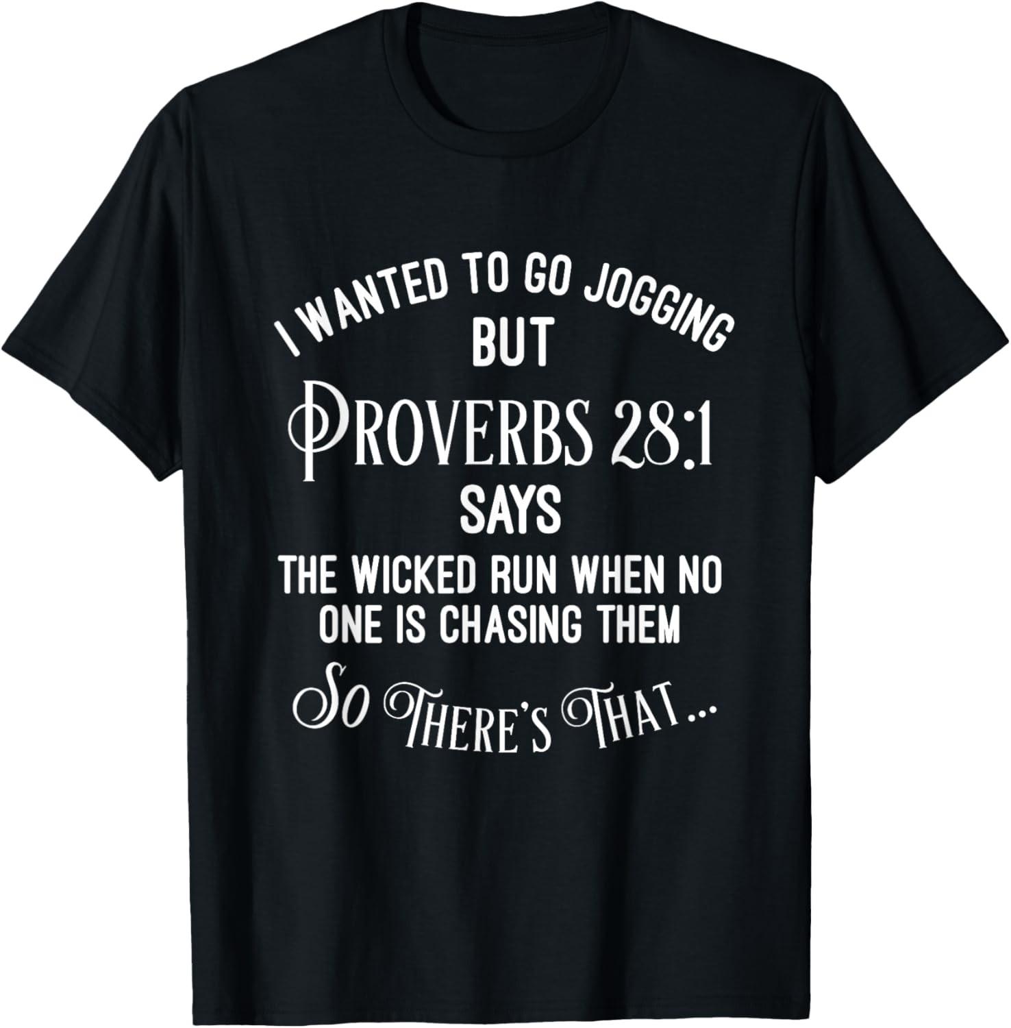 Funny Religious Running Shirt S разноцветный