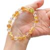 8Mm Autumn And Winter Merad Natural Citrine White Crystal Bracelet Bracelet