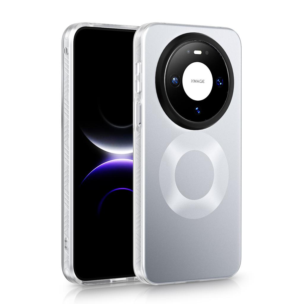 Applicable to Huawei mate80ProMax star ring N52 magnetic mobile phone case mate70 all-inclusive anti-drop and anti-skid hard case