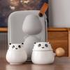 Panda Tea & Coffee Mug Set with Storage Can