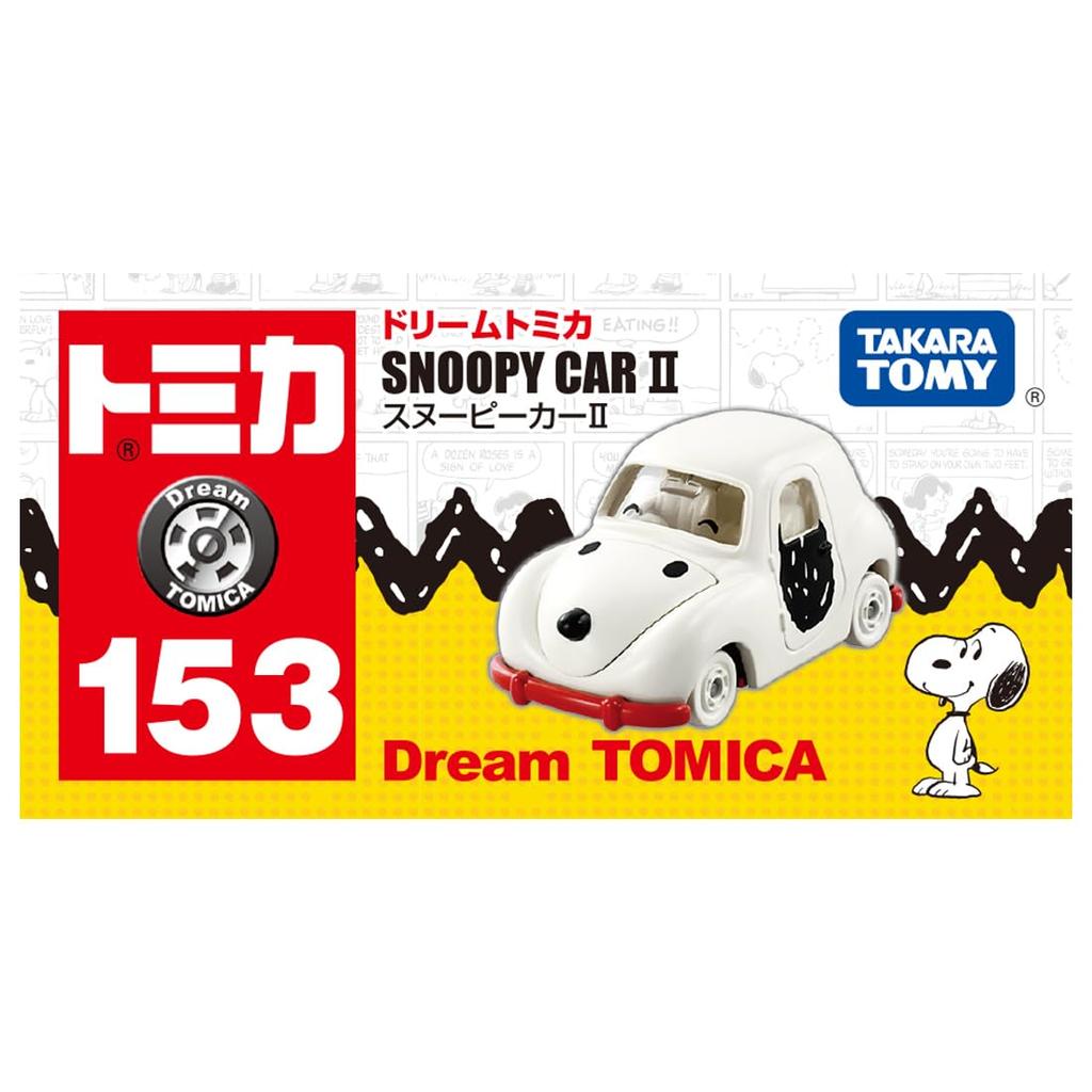 TAKARA TOMY Tomica Dream Tomica No. 153 Snoopy Car II Miniature Car Toy