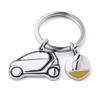 [MOTO4U] Stainless Steel Smart Car Keychain Car Model Key Chain