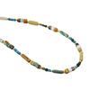 European Retro Oil Painting Style Stone Beaded Y2K Necklace for Women