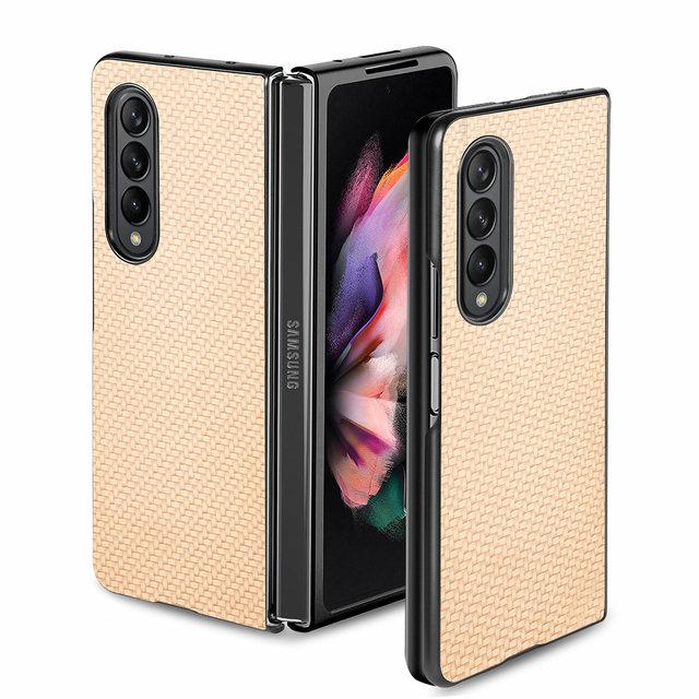 Sturzschutz Mattes Gefühl Faltbare Hülle Für Samsung Galaxy Z Fold4 Fold 4 5g Fold3 Fold2 Fold 3 2 Kratzfeste Abdeckung
